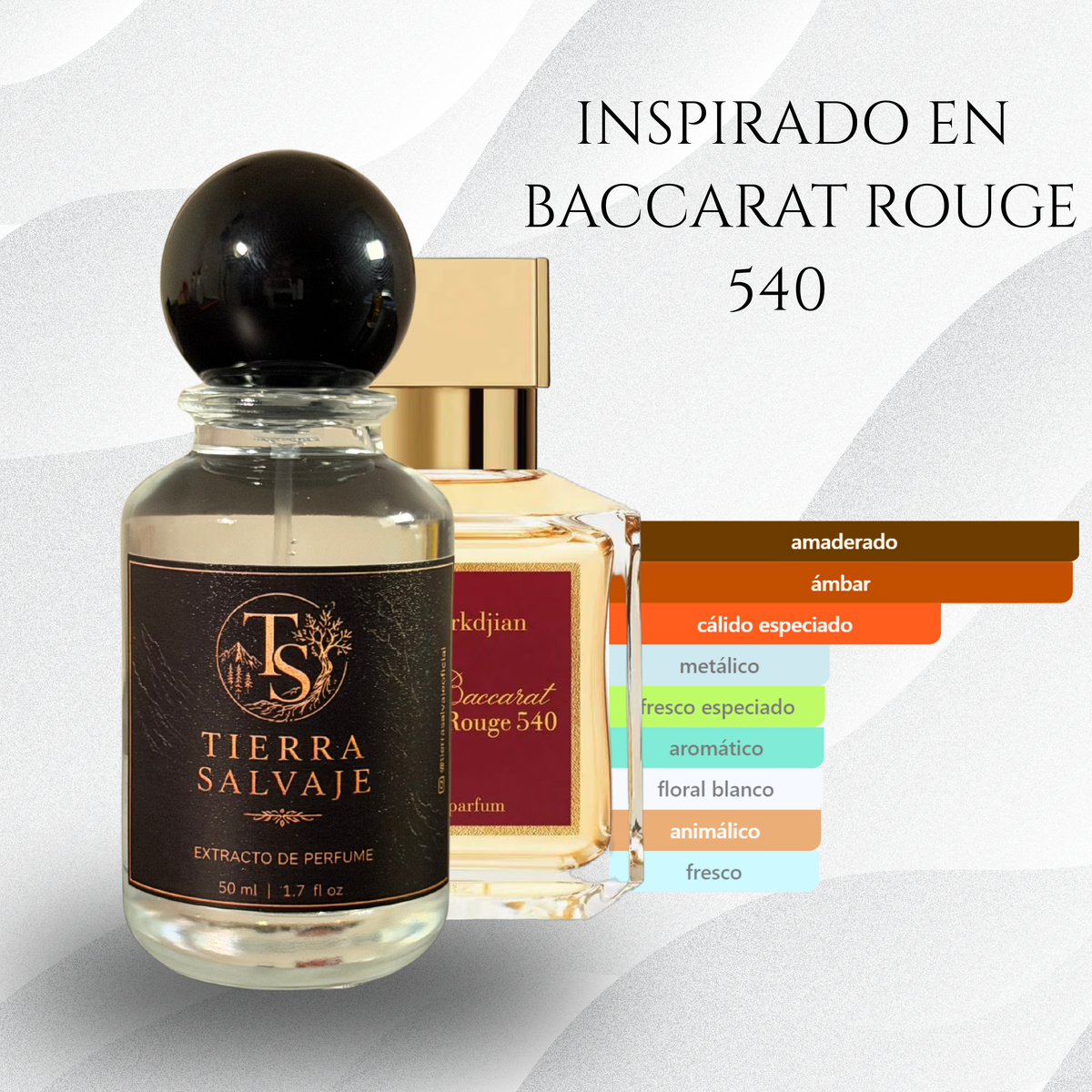 540 | inspirado en Baccarat Rouge 540 Maison Francis Kurkdjian