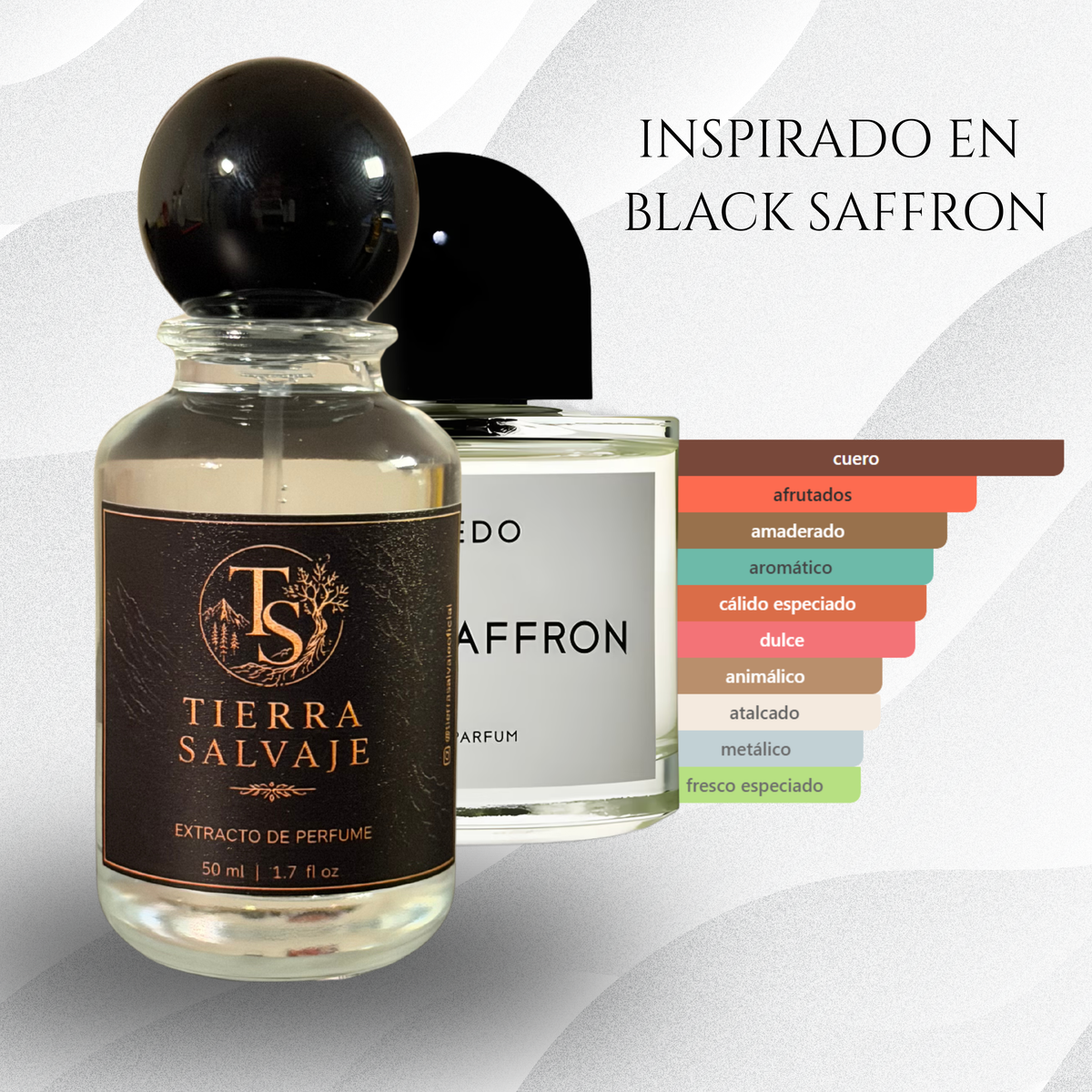LA SOMBRA | inspirado en Black Saffron Byredo