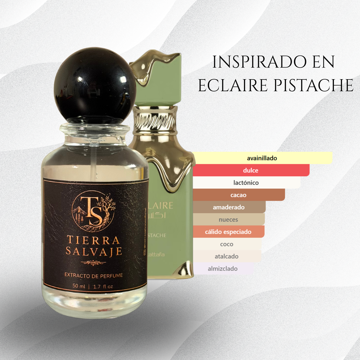 PISTACHO | inspirado en Eclaire Pistache Lattafa Perfumes