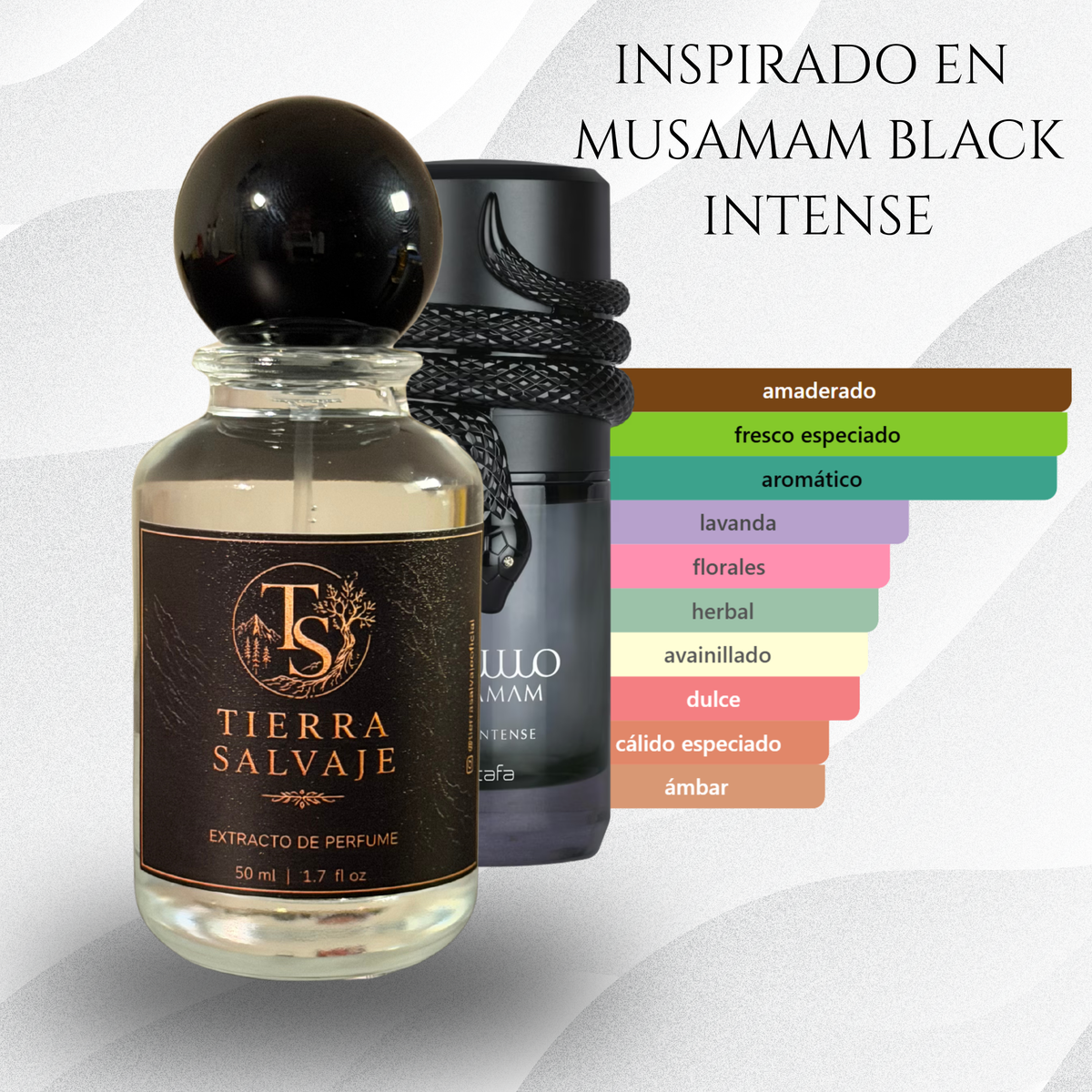 SOBERBIO | inspirado en Musamam Black Intense Lattafa Perfumes