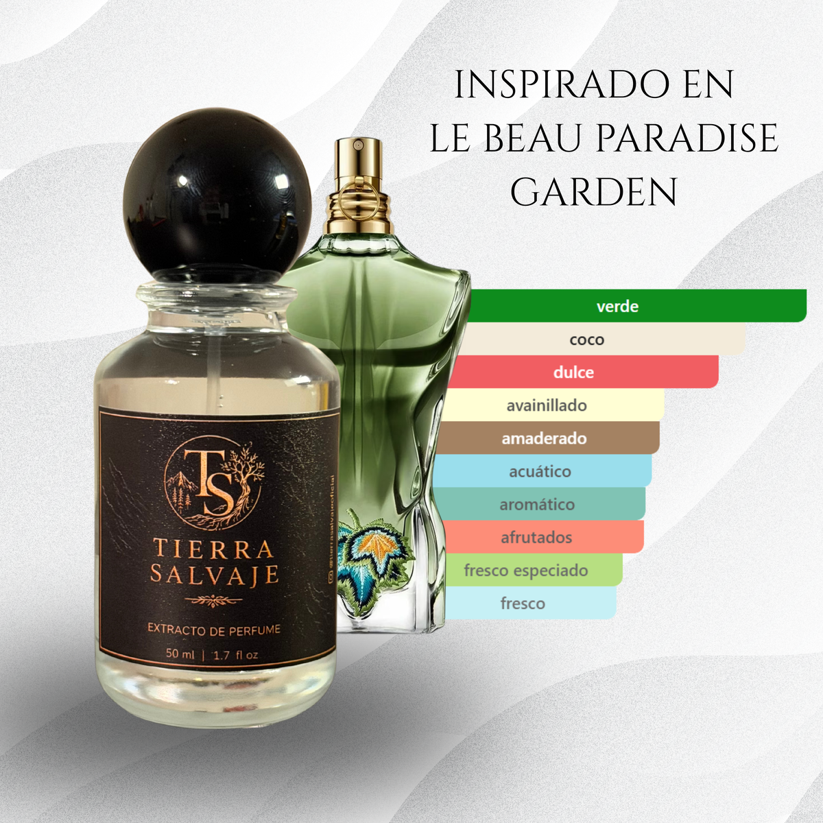 EDÉN |inspirado en Le Beau Paradise Garden Jean Paul Gaultier