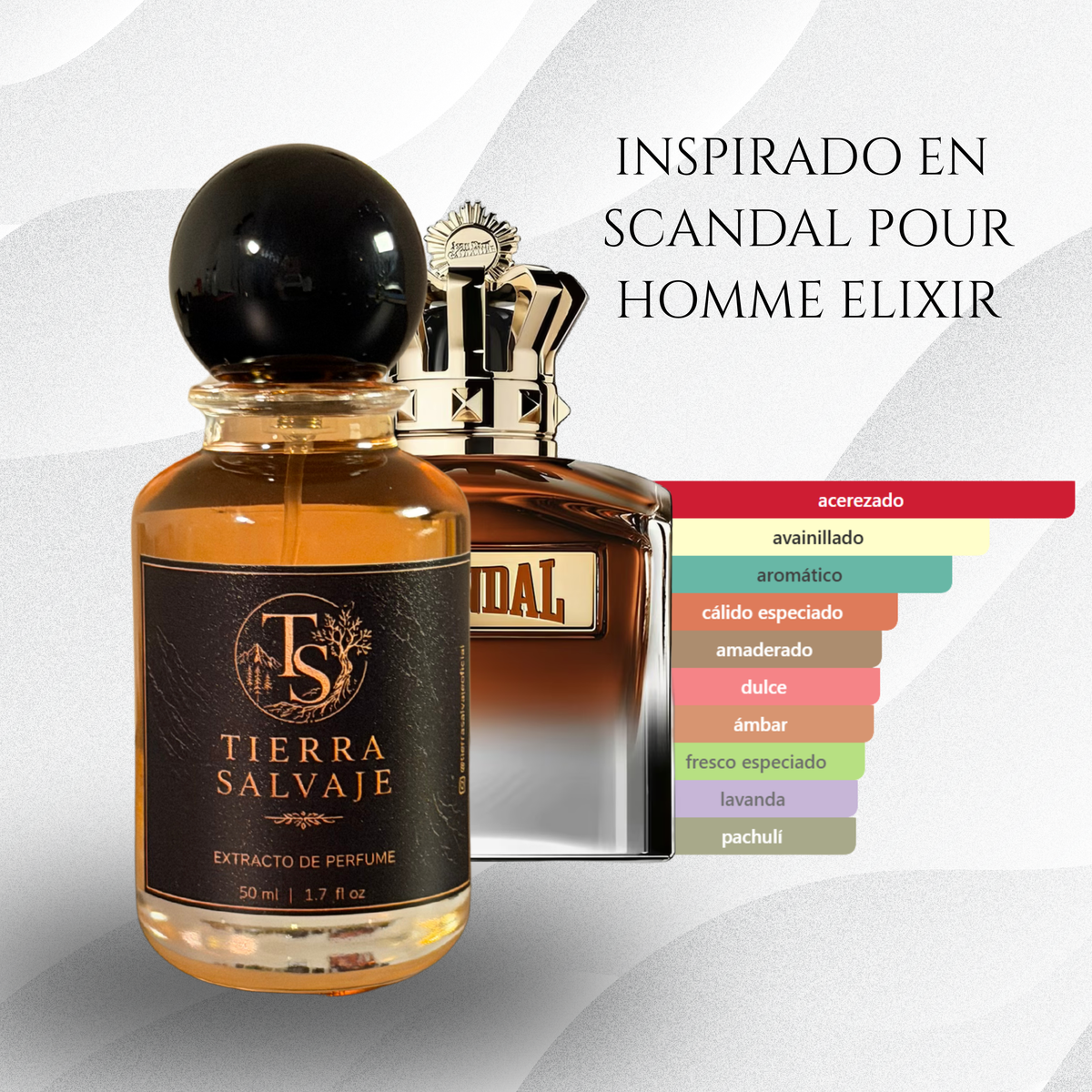 PECADOR | inspirado en Scandal Pour Homme Elixir Jean Paul Gaultier