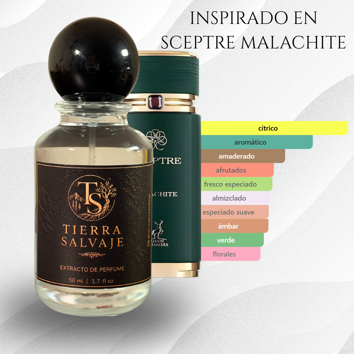 MALAQUITA | inspirado en Sceptre Malachite Maison Alhambra