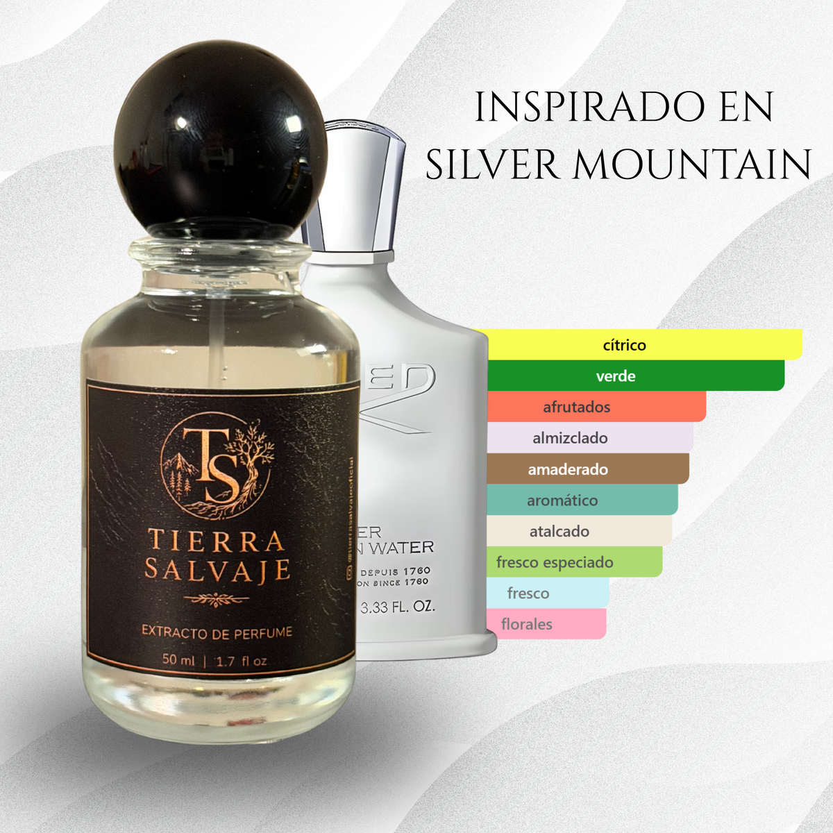 CULPA MÍA | inspirado en Silver Mountain Water Creed